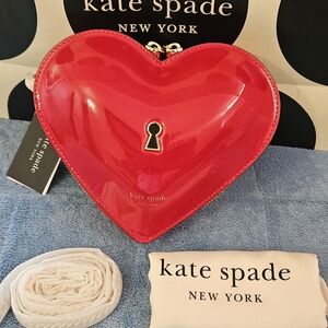 Kate Spade Key To My Heart Patent 3D crossbody bag